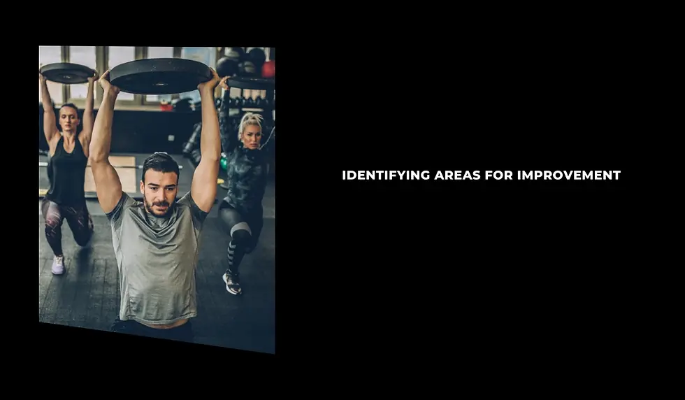 Identifying areas for improvement