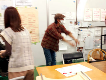 2024.2.26(月曜)青年部 今日の体操はラインダンス