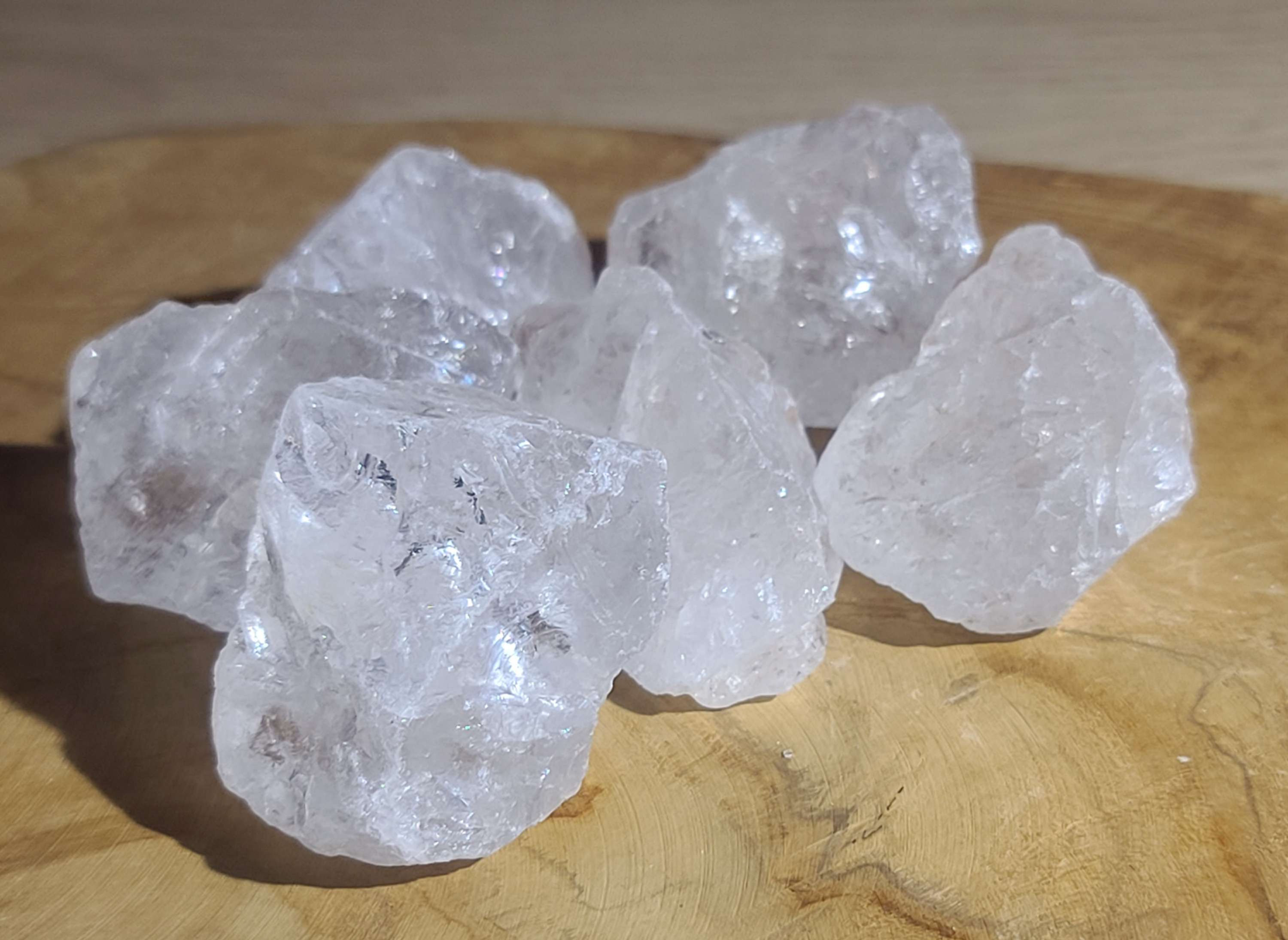 Pierre brute à l'unité : Cristal de roche