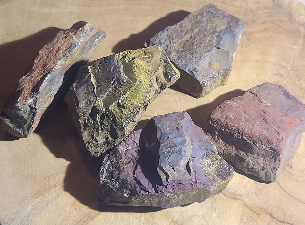 Pierre brute à l'unité : Oeil de tigre