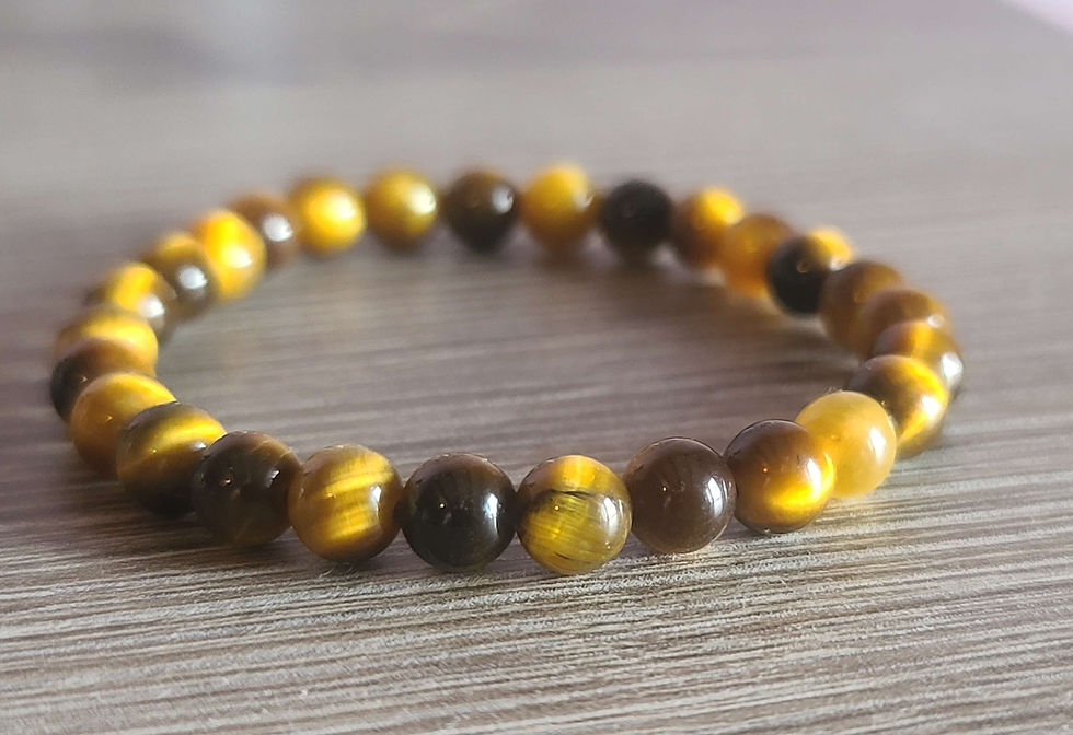 Promo Bracelet en oeil de tigre taille enfant