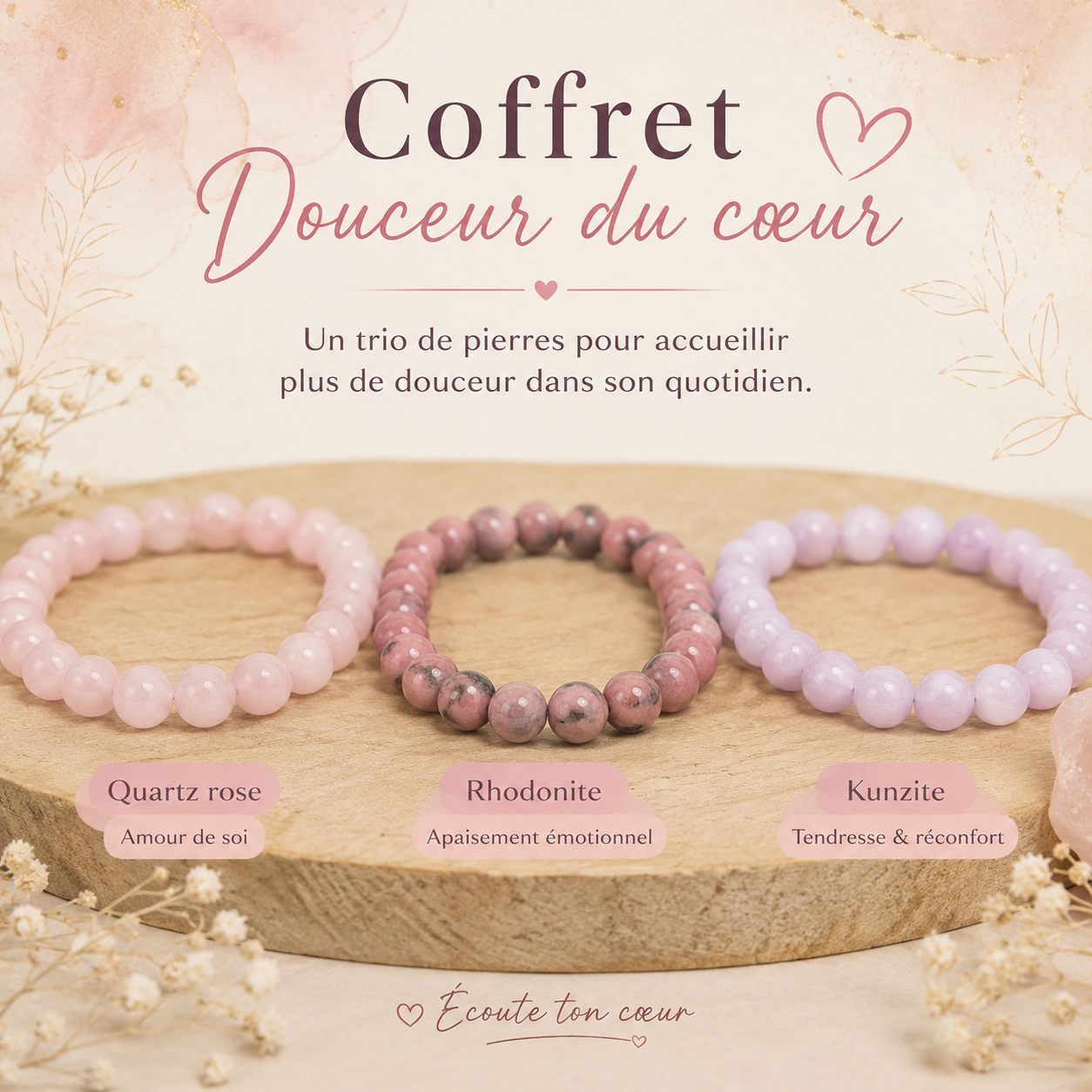 Coffret Douceur du cœur
