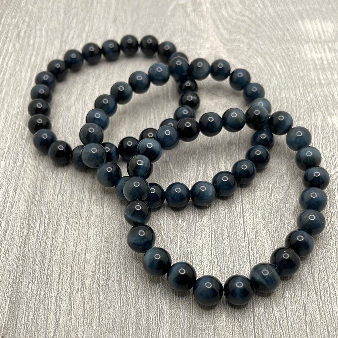 Blue Tiger Eye Bracelet