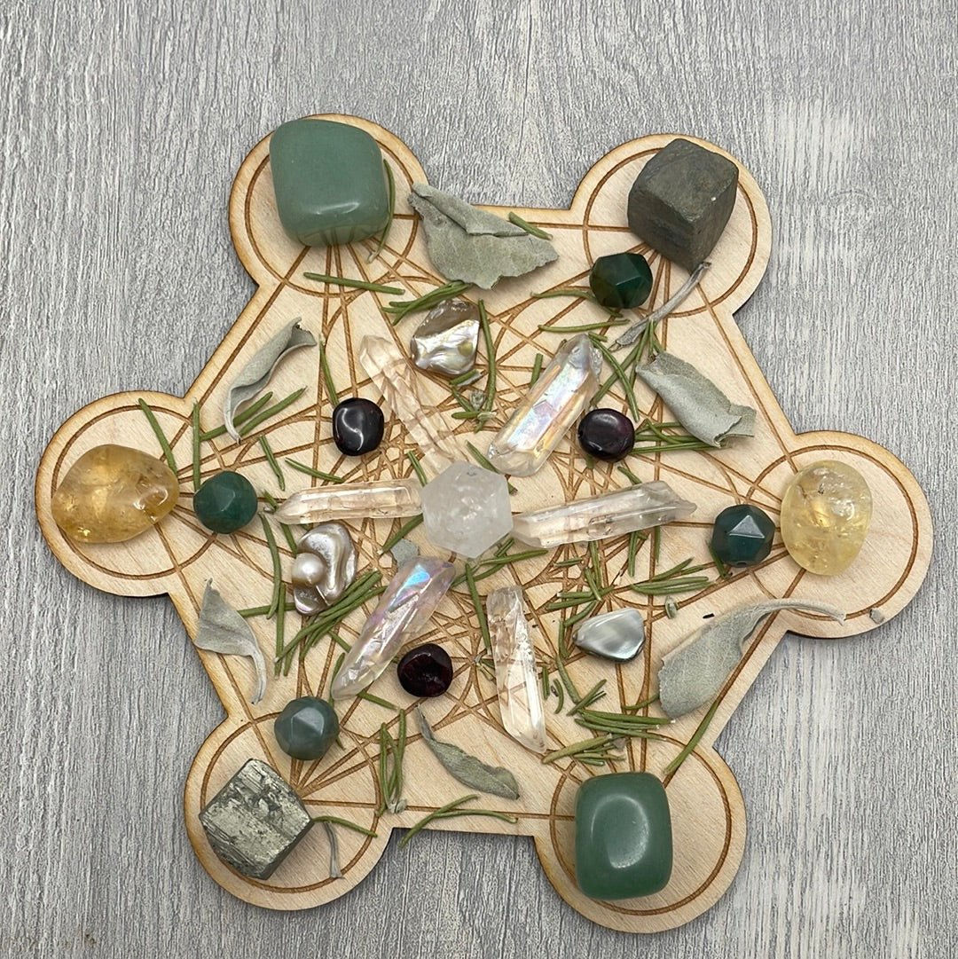 Prosperity Crystal Grid