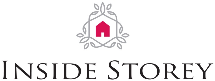 INSIDE STOREY logo with a house icon