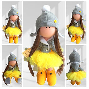 24 BOGDANA Papusa handmade personalizata de la Biloo dolls