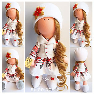 58 ILEANA Papusa handmade personalizata de la Biloo dolls