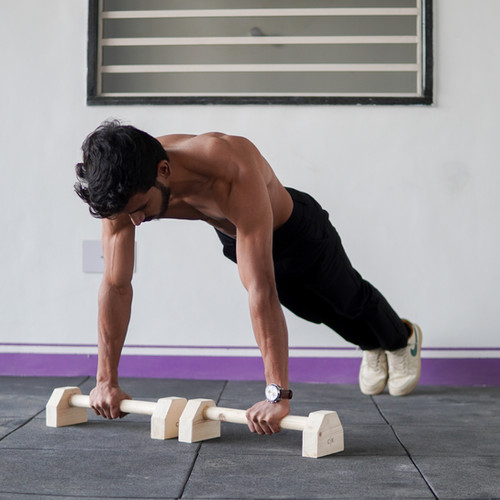 Wooden Parallettes | Calisthenics Kart