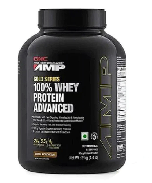 GNC 100% Whey Protein Amp Gold Advanced