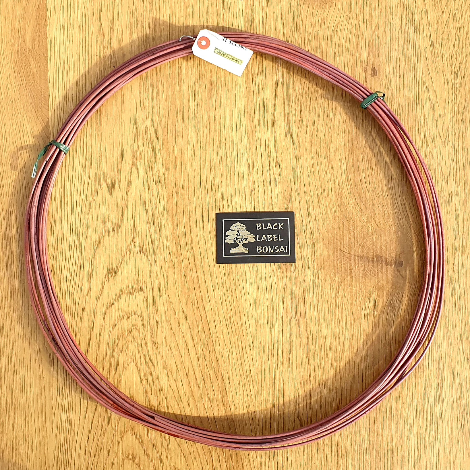 geglühter Kupfer-Bonsai-Draht, 3,0 mm, 1000 Gramm, Japan