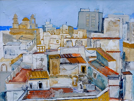 #cadiz#gouache#painting#paper#40x30(1).p
