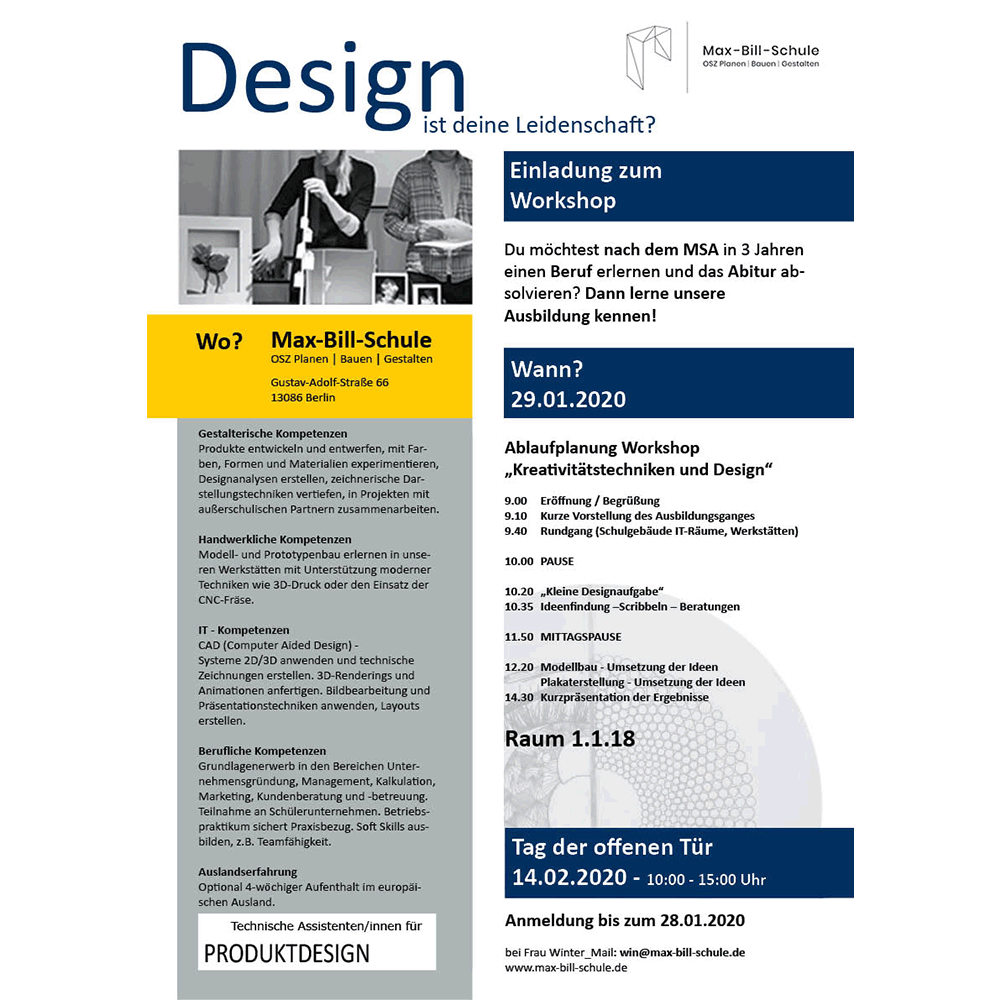 Einladung zum Workshop am 29. Januar