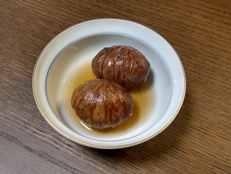 秋の味覚到来!~栗の渋皮煮