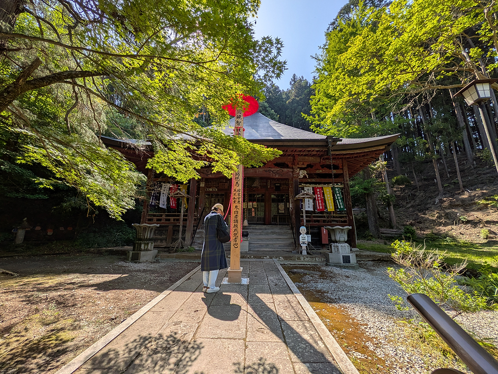 札所30番法雲寺④ 「善の紐」にすがって祈ります