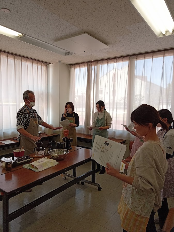 入間市児童センターでの「コーヒー講座」