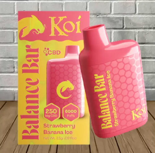 balance bar cbd vape Koi disposable pod device. FLAVORS:ORANGE DREAM REFRESHER Grape Jelly LOST MARY