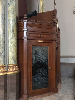 Custom Catholic Confessional, Savannah Cathedral Basilica