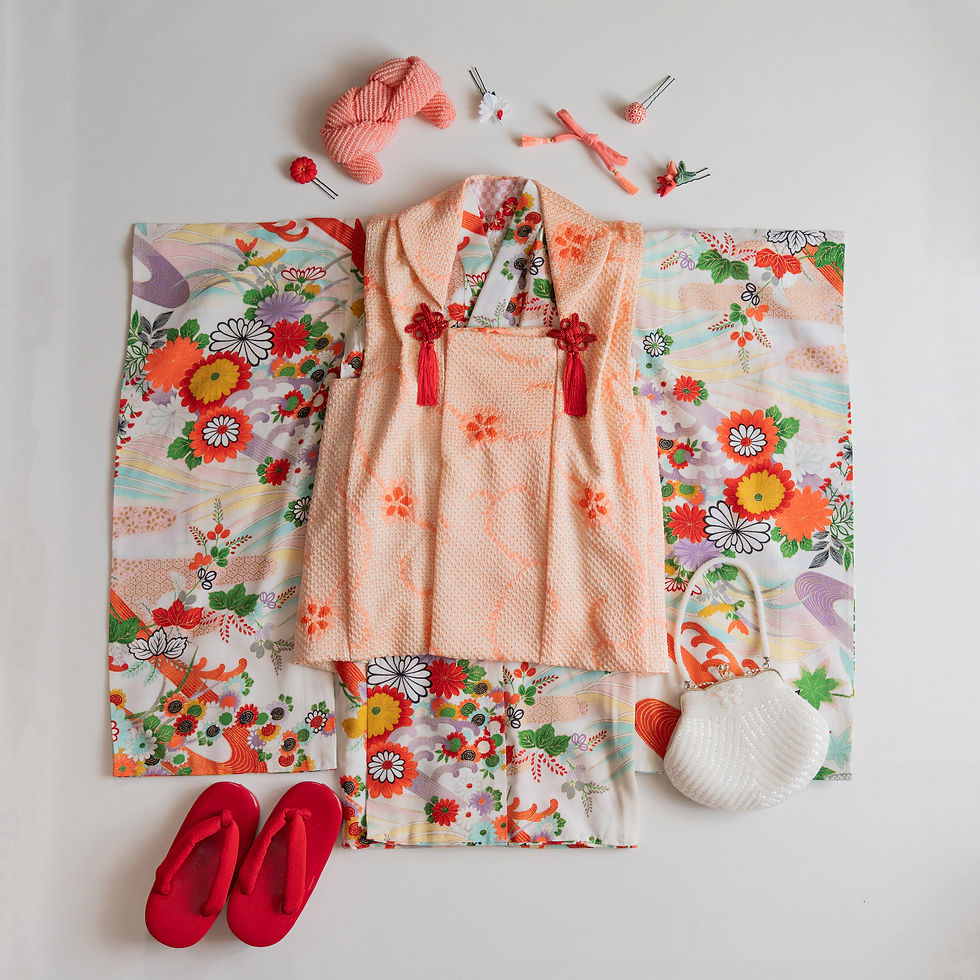 花霞 × shibori橙桃