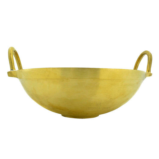 Thumbnail: Law India Traditional Bronze Kadai/Cheenachatti For Cooking Kadai Dishes