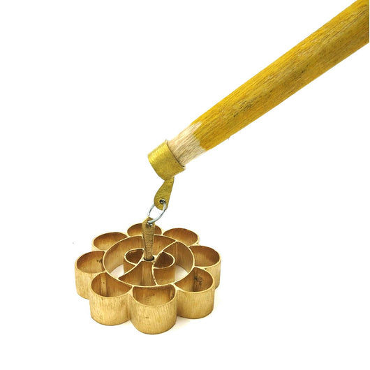 Law India Bronze Achappam Mould (Diameter Of Mould :- 8 cm)