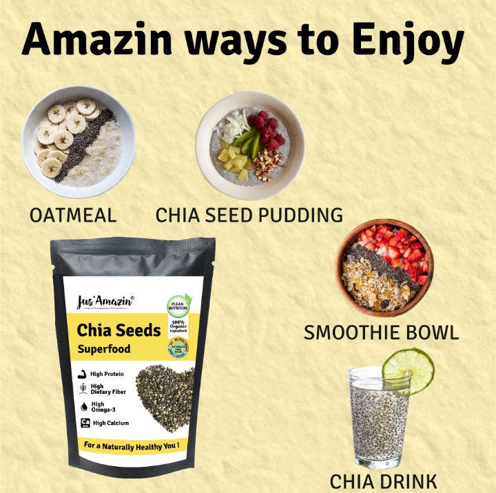 Thumbnail: Organic Chia Seeds (100gms)