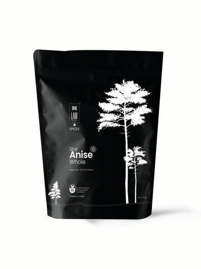 Thumbnail: Law India Dried Star Anise Whole - 100% Natural And Non- GMO