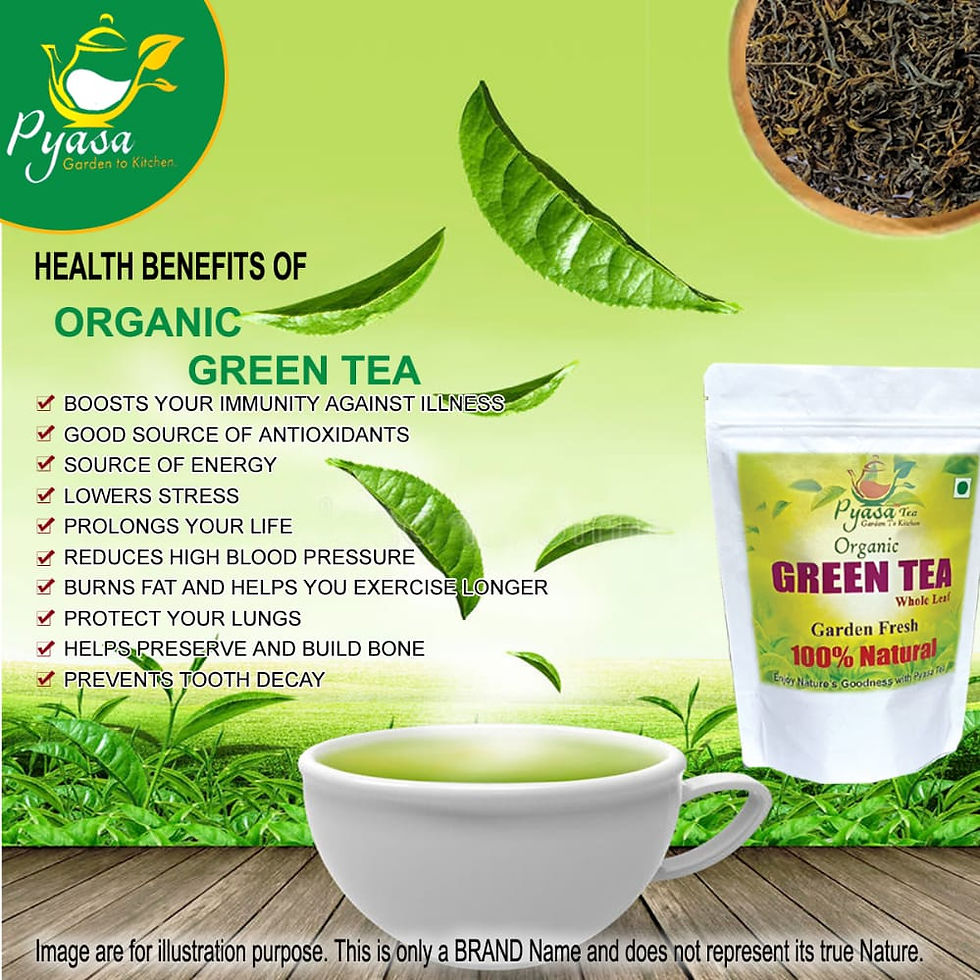 Thumbnail: Pyasa Organic Green Tea (100 gms)