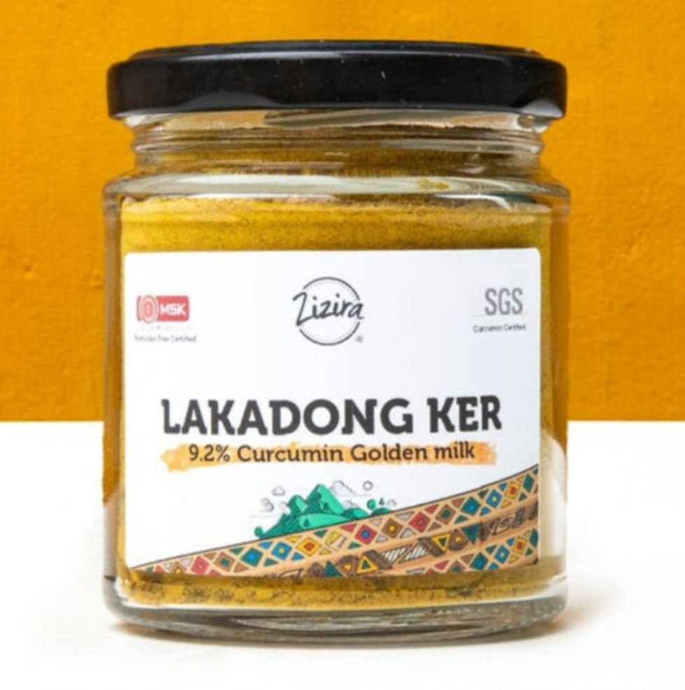 Thumbnail: Lakadong Ker - A Golden Milk Blend From Meghalaya (80 gms)