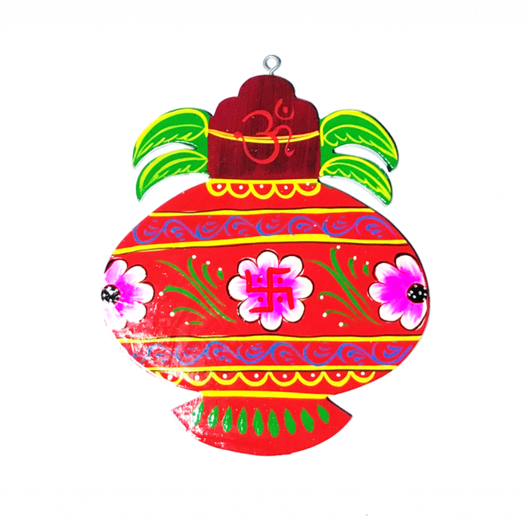 Cutrunn Handmade Wooden Wall Hanging Beautiful Designer Shubh Diwali