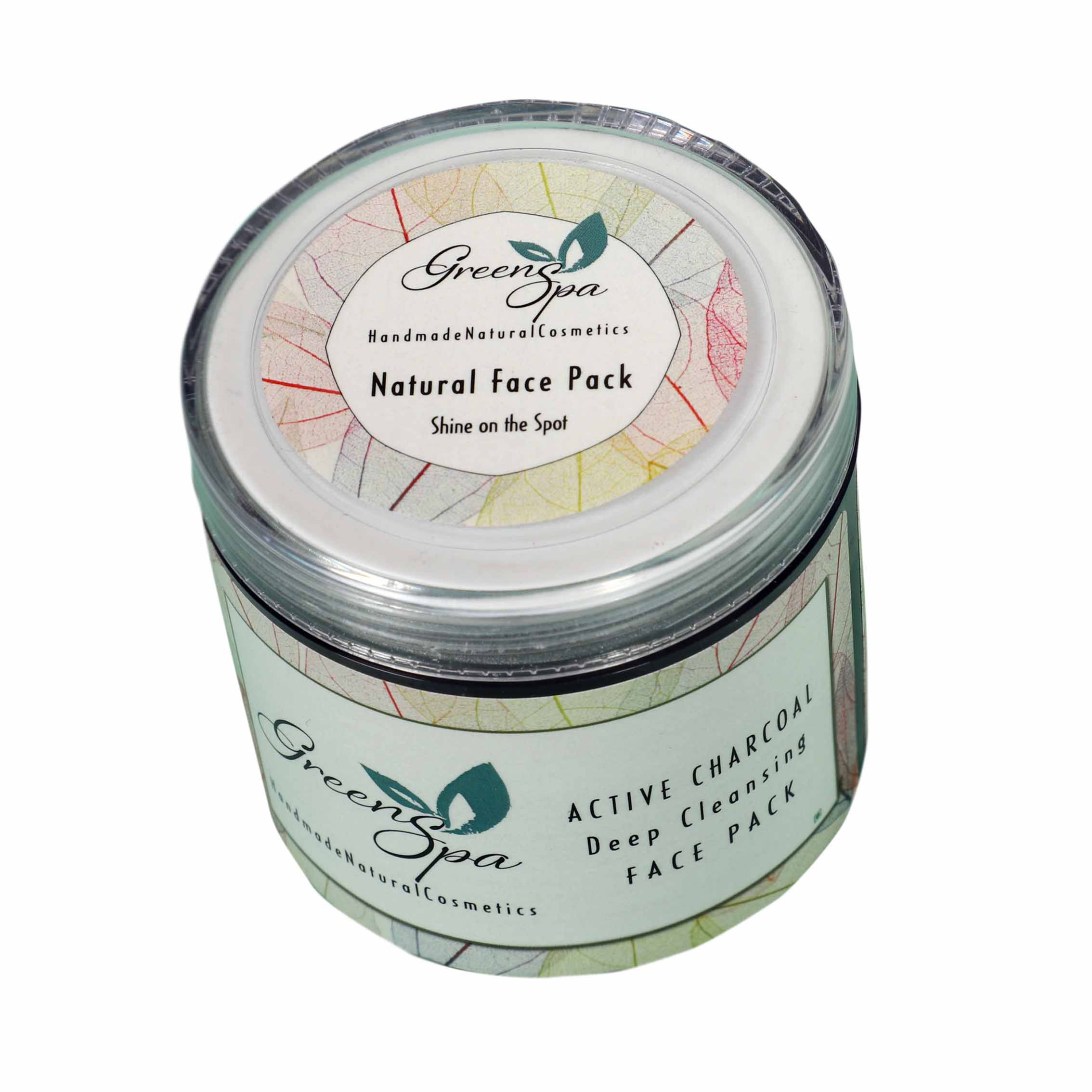 Active Charcoal Deep Cleansing Face Pack