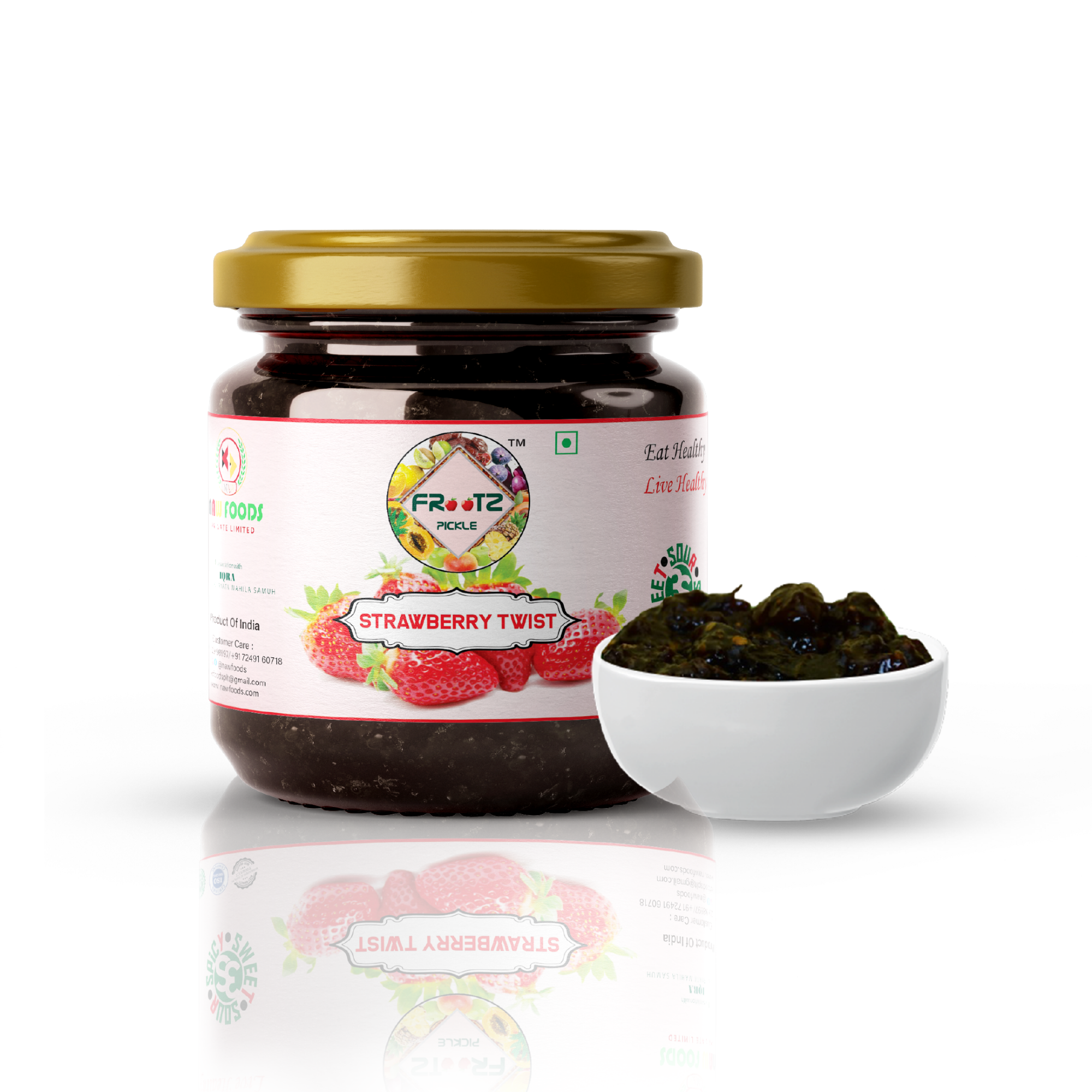 Frootz Pickle - Strawberry Twist