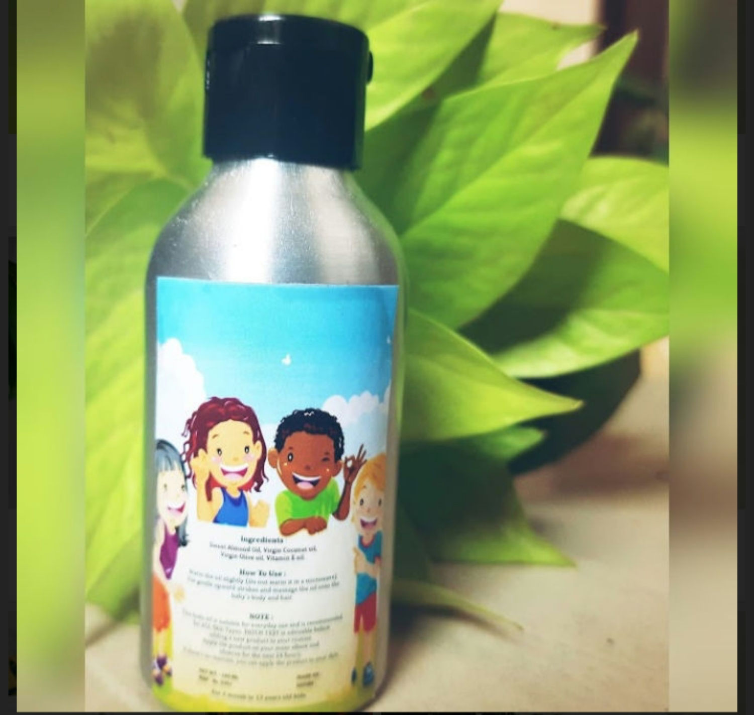 Anubhuti Coconut Almond Baby Massage Oil (100 ml)
