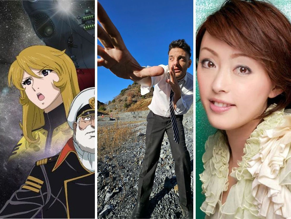 Yamato 2199, Ricardo Cruz e Yoko Ishida.