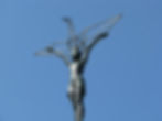Em Hiroshima, um monumento em homenagem às vítimas da guerra, simbolizadas pela menina Sadako.