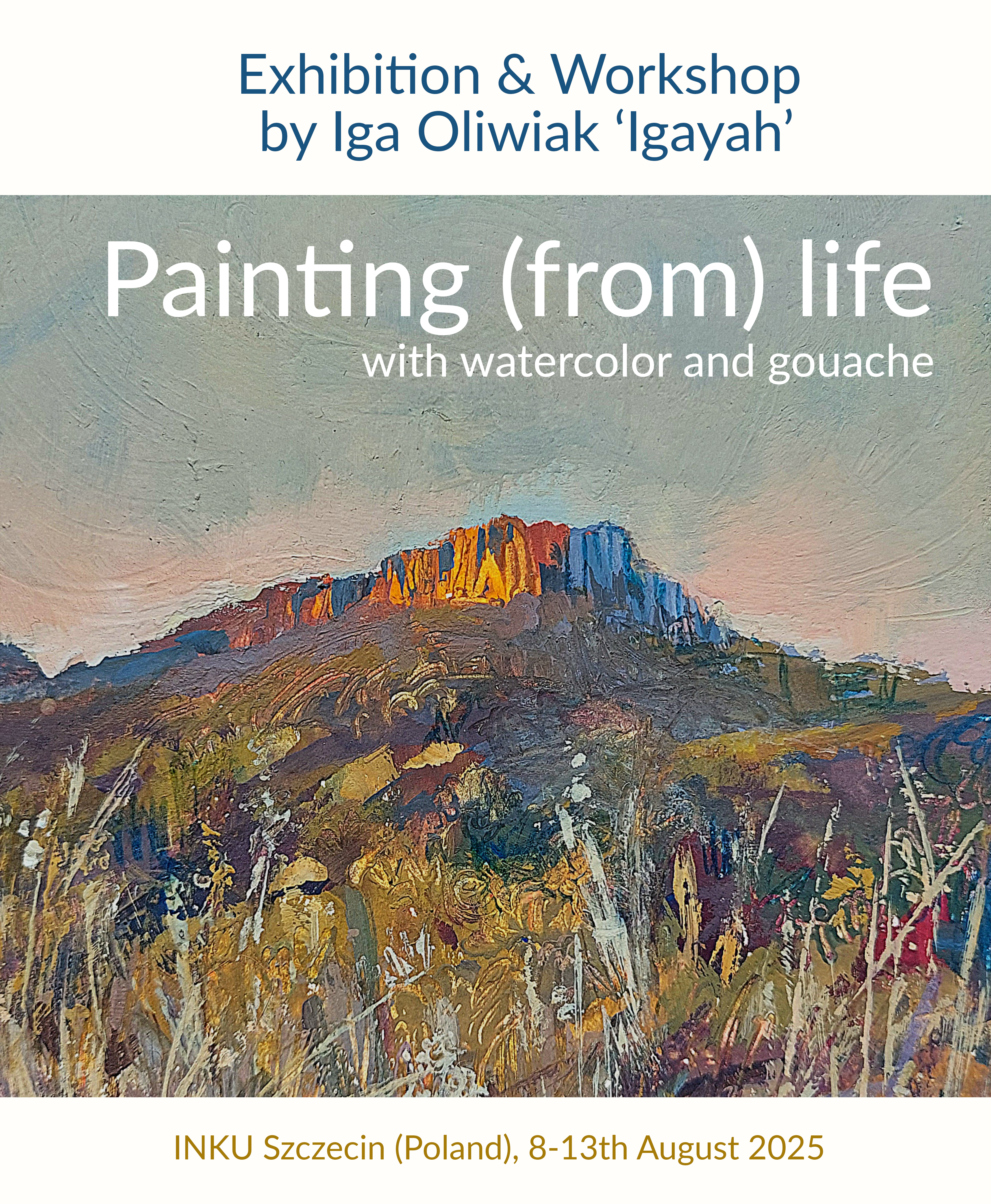 5-day painting workshop ticket