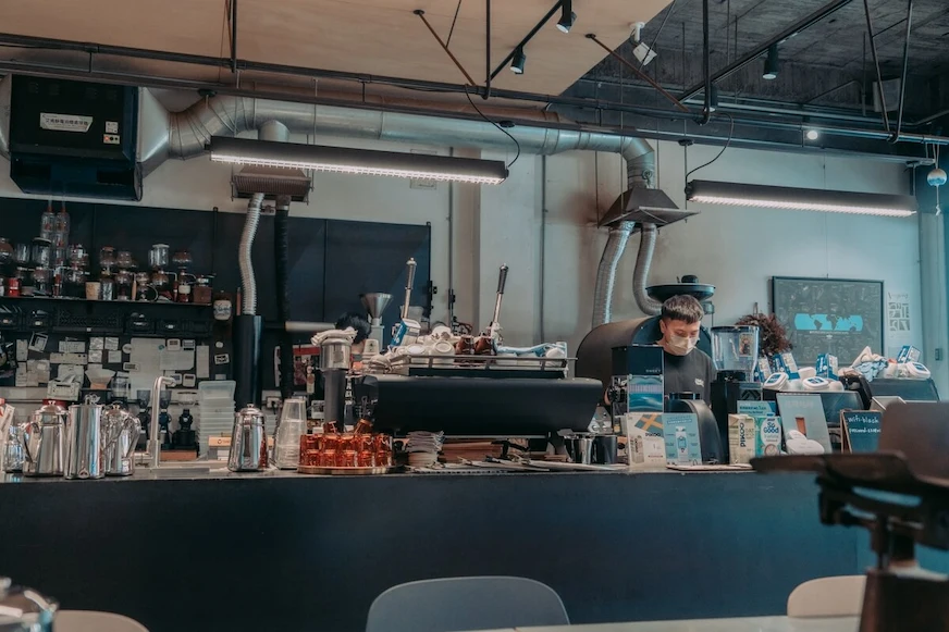 Coffee Stopover Black店內裝潢