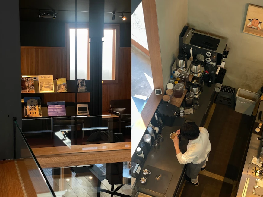 輕井澤Roastery咖啡館內部裝潢