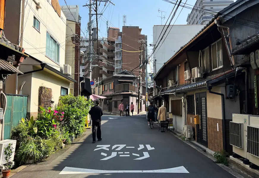 大阪中崎町街景照