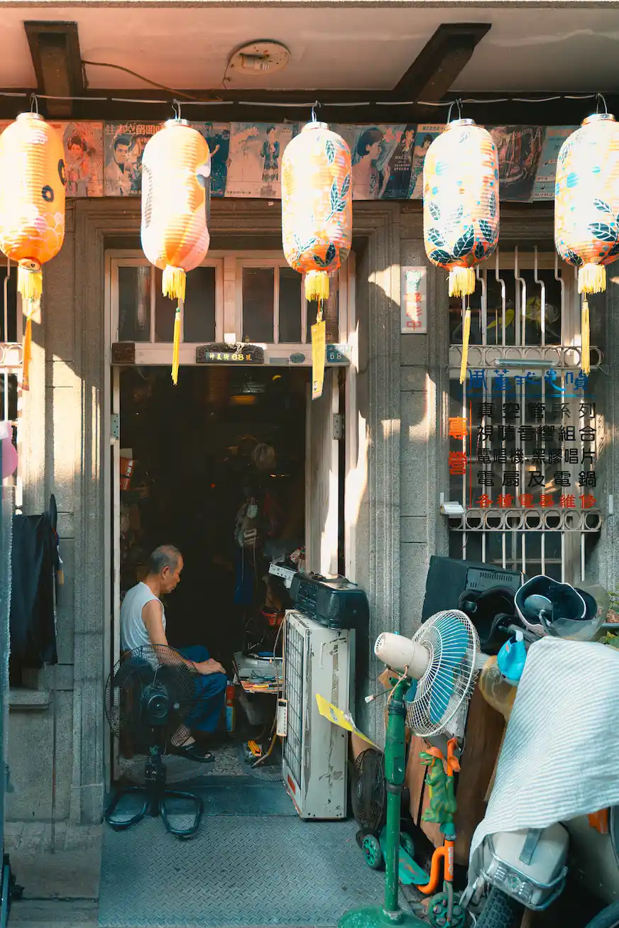 台南神農街街景照