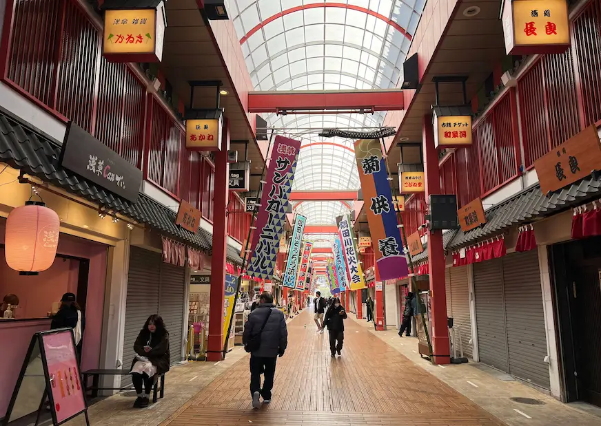 草寺商圈順遊取景地 : 周邊商店街