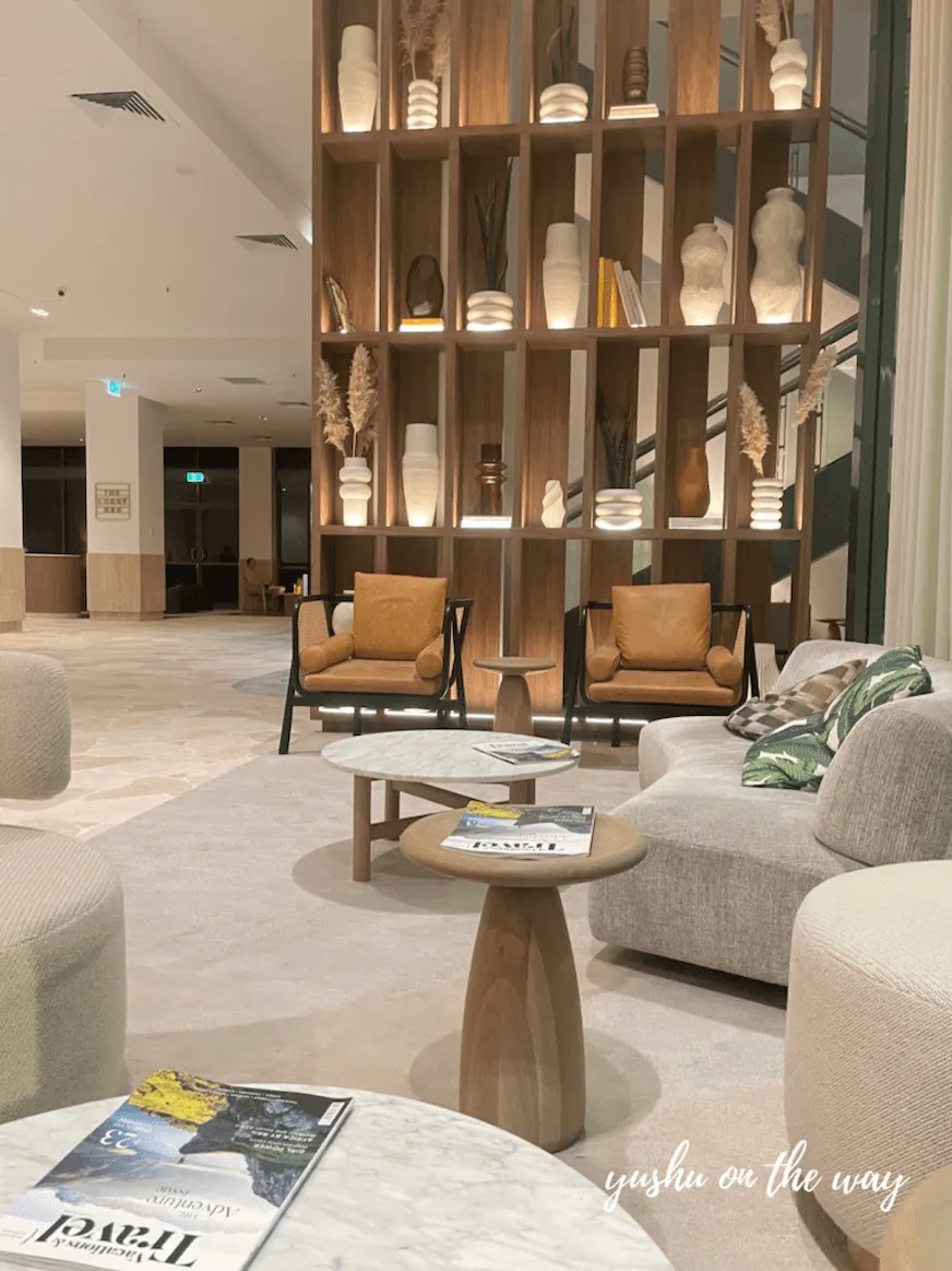 Amora Hotel Brisbane大廳裝潢
