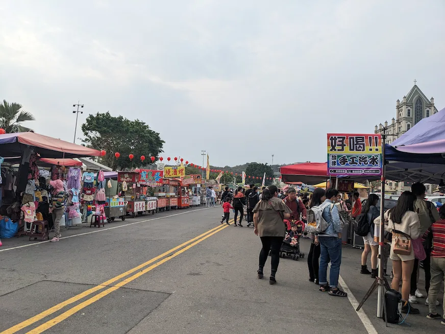 旗津老街景觀照