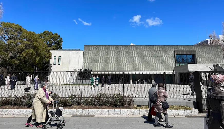 東京上野恩賜公園外觀照