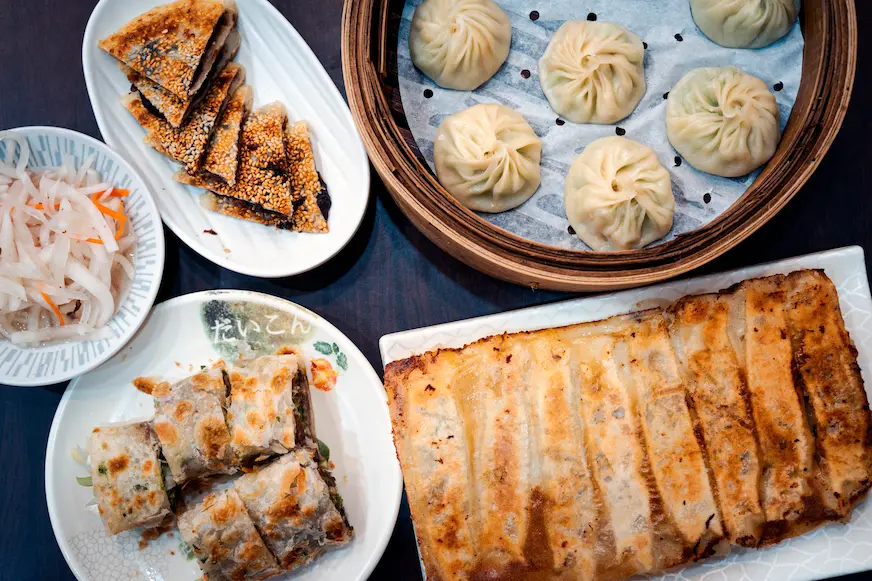 玥成上海美味鮮湯包餐點