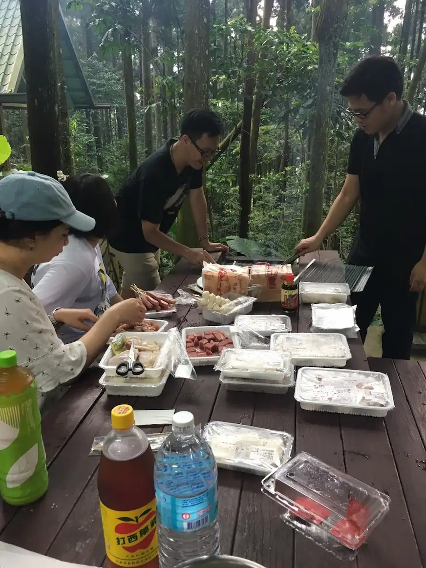 馬武督烤肉區環境照       