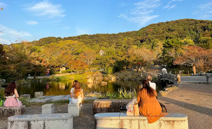 京都円山公園景觀照
