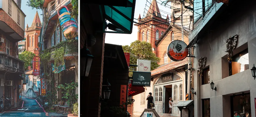 滬尾偕醫館外觀