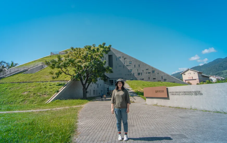 台東大學校內景觀照