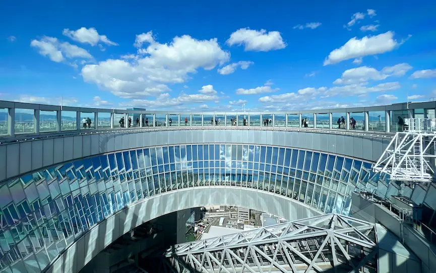 梅田藍天大廈空中庭園展望台