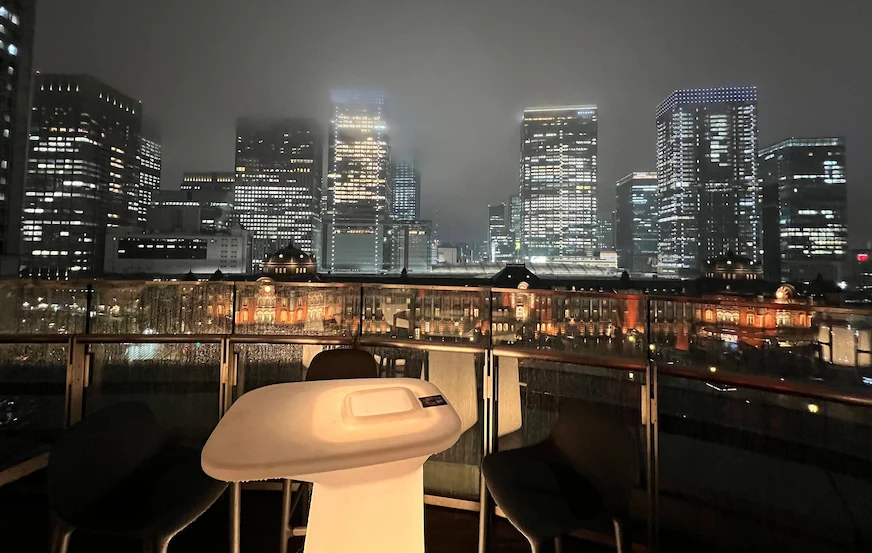 東京新丸之內大樓5樓展望台夜景